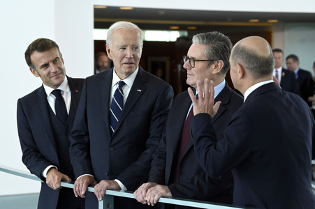 QUAD Treffen im Bundeskanzleramt in Berlin