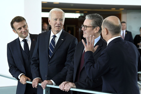 QUAD Treffen im Bundeskanzleramt in Berlin
