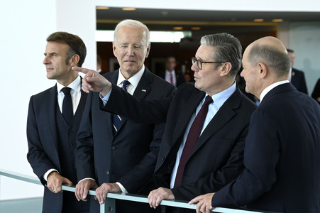QUAD Treffen im Bundeskanzleramt in Berlin