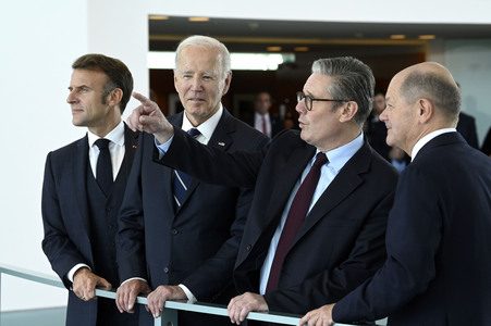 QUAD Treffen im Bundeskanzleramt in Berlin