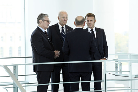 QUAD Treffen im Bundeskanzleramt in Berlin