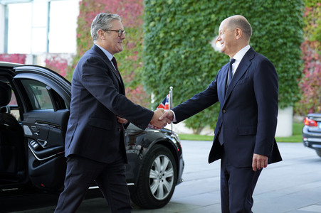 QUAD Treffen im Bundeskanzleramt in Berlin
