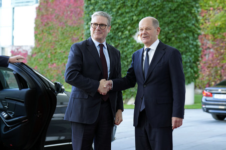QUAD Treffen im Bundeskanzleramt in Berlin