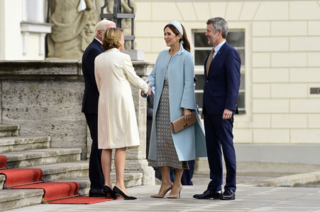 Begrüßung von König Frederik X. von Dänemark und Königin Mary von Dänemark in Berlin