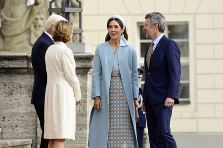 Begrüßung von König Frederik X. von Dänemark und Königin Mary von Dänemark in Berlin