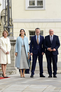 Begrüßung von König Frederik X. von Dänemark und Königin Mary von Dänemark in Berlin