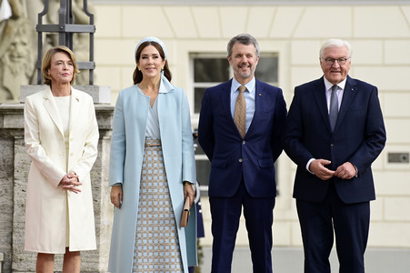 Begrüßung von König Frederik X. von Dänemark und Königin Mary von Dänemark in Berlin