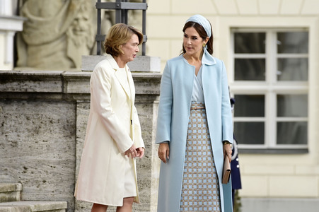 Begrüßung von König Frederik X. von Dänemark und Königin Mary von Dänemark in Berlin