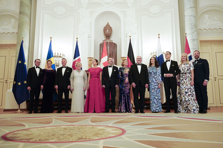 Abendessen anlässlich des 25. Jubiläums der Nordischen Botschaften in Berlin