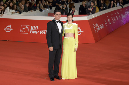 Riccardo Scamarcio und Benedetta Porcaroli auf dem Internationalen Filmfestival Rom 2024