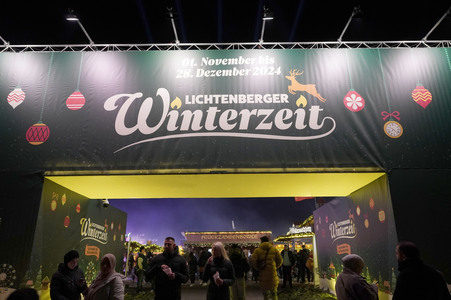 Weihnachtsmarkt 'Lichtenberger Winterzeit' in Berlin