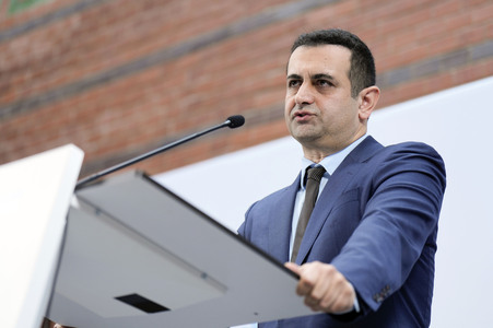 Pressekonferenz mit Bijan Djir-Sarai in Berlin