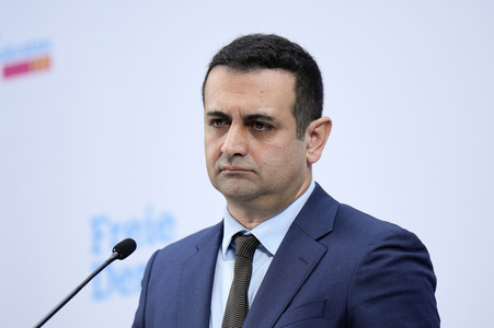 Pressekonferenz mit Bijan Djir-Sarai in Berlin