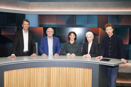 Talkshow 'hart aber fair' in Berlin