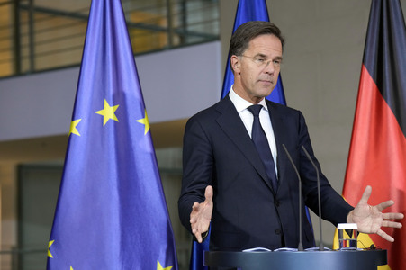 Empfang des NATO-Generalsekretärs in Berlin