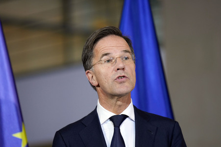 Empfang des NATO-Generalsekretärs in Berlin