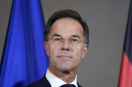 Empfang des NATO-Generalsekretärs in Berlin