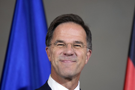 Empfang des NATO-Generalsekretärs in Berlin