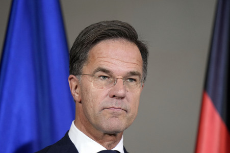 Empfang des NATO-Generalsekretärs in Berlin