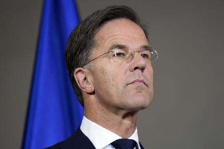 Empfang des NATO-Generalsekretärs in Berlin