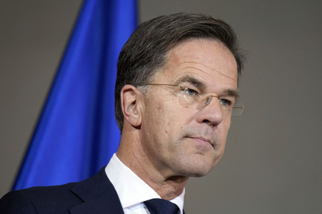 Empfang des NATO-Generalsekretärs in Berlin