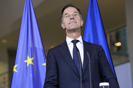 Empfang des NATO-Generalsekretärs in Berlin