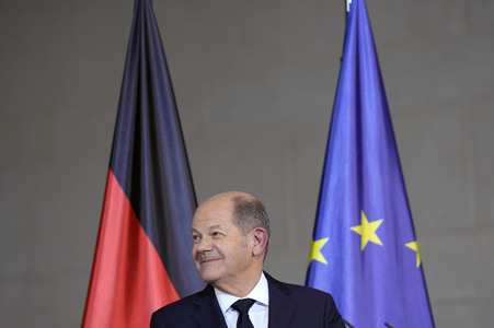 Empfang des NATO-Generalsekretärs in Berlin