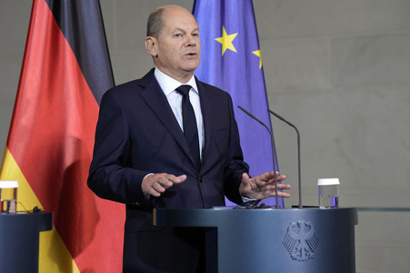 Empfang des NATO-Generalsekretärs in Berlin