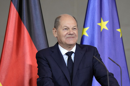 Empfang des NATO-Generalsekretärs in Berlin