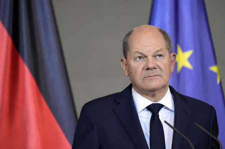 Empfang des NATO-Generalsekretärs in Berlin