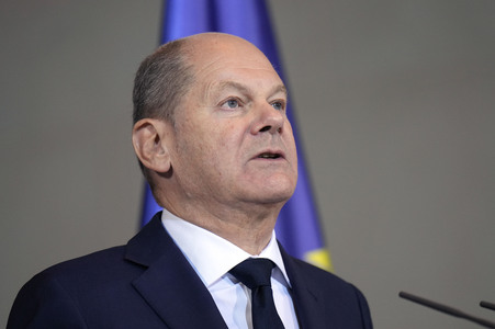 Empfang des NATO-Generalsekretärs in Berlin