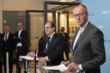 Fraktionssitzung der CDU/CSU-Bundestagsfraktion in Berlin