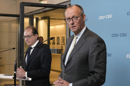 Fraktionssitzung der CDU/CSU-Bundestagsfraktion in Berlin