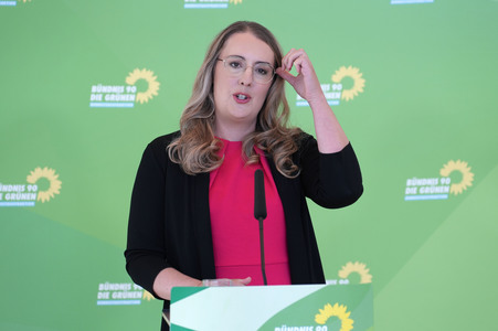 Fraktionssitzung der Bündnis 90/Die Grünen-Bundestagsfraktion in Berlin