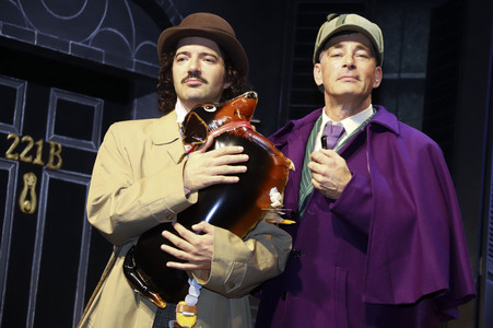 Theaterprobe 'Sherlock Holmes: Der Fall Moriarty' in Hamburg