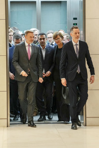 Fraktionssitzung und Pressestatement der FDP zum Ampel-Aus in Berlin