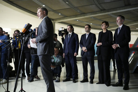 Fraktionssitzung und Pressestatement der FDP zum Ampel-Aus in Berlin