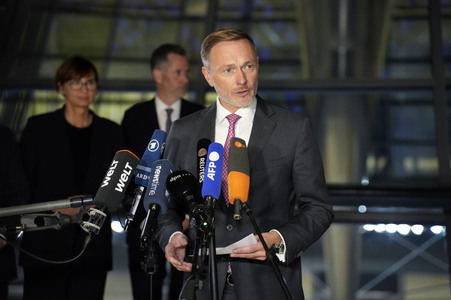 Fraktionssitzung und Pressestatement der FDP zum Ampel-Aus in Berlin