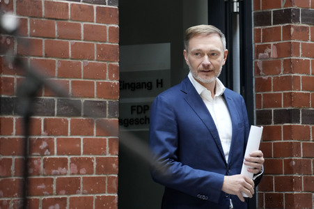 Presseskonferenz der FDP zum Ampel-Aus in Berlin