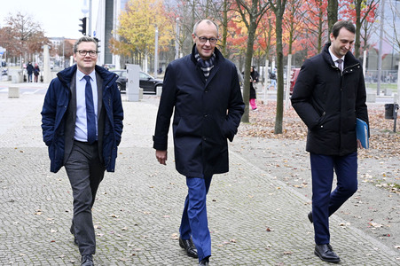 Friedrich Merz im Kanzleramt in Berlin