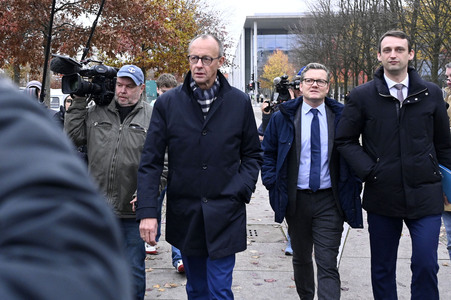 Friedrich Merz im Kanzleramt in Berlin