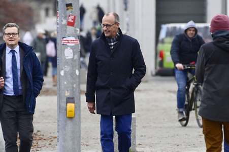 Friedrich Merz im Kanzleramt in Berlin