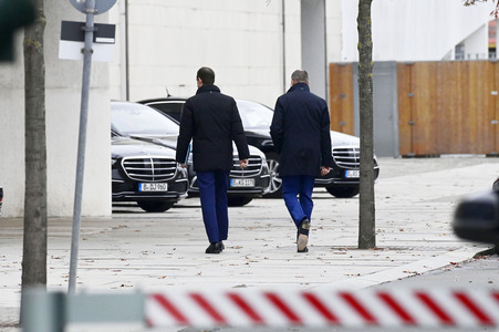 Friedrich Merz im Kanzleramt in Berlin