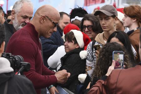 Photocall 'Red One - Alarmstufe Weihnachten' in London