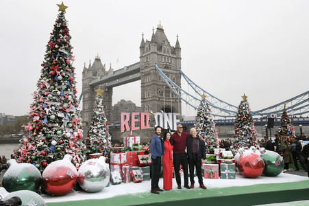 Photocall 'Red One - Alarmstufe Weihnachten' in London
