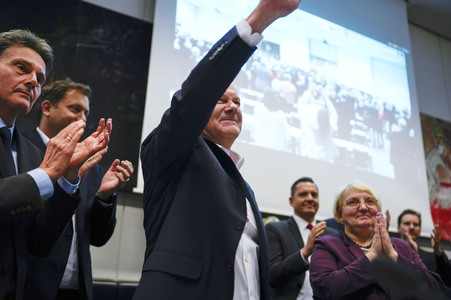 Fraktionssitzung der SPD zum Ampel-Aus in Berlin