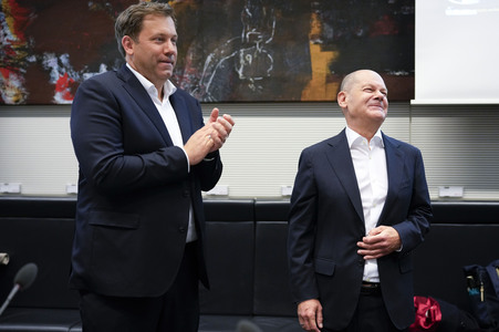 Fraktionssitzung der SPD zum Ampel-Aus in Berlin