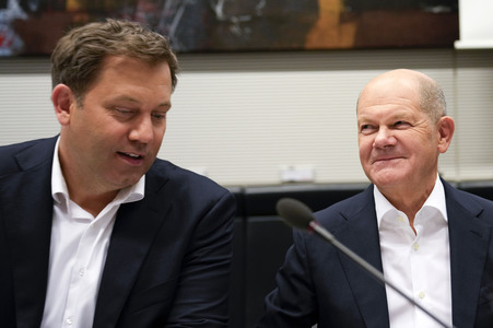 Fraktionssitzung der SPD zum Ampel-Aus in Berlin