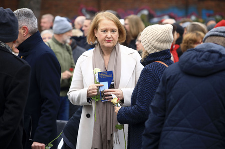 Gedenkveranstaltung zum 35. Jahrestag der Öffnung Berliner Mauer in Berlin