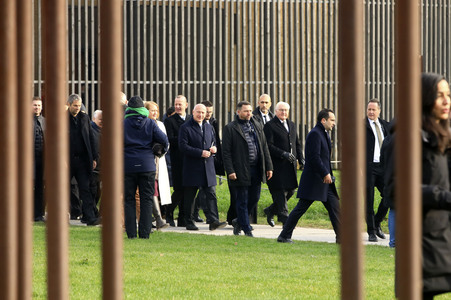 Gedenkveranstaltung zum 35. Jahrestag der Öffnung Berliner Mauer in Berlin